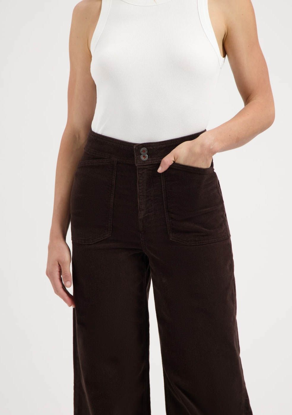 KUYICHI WIJDE PANTALON