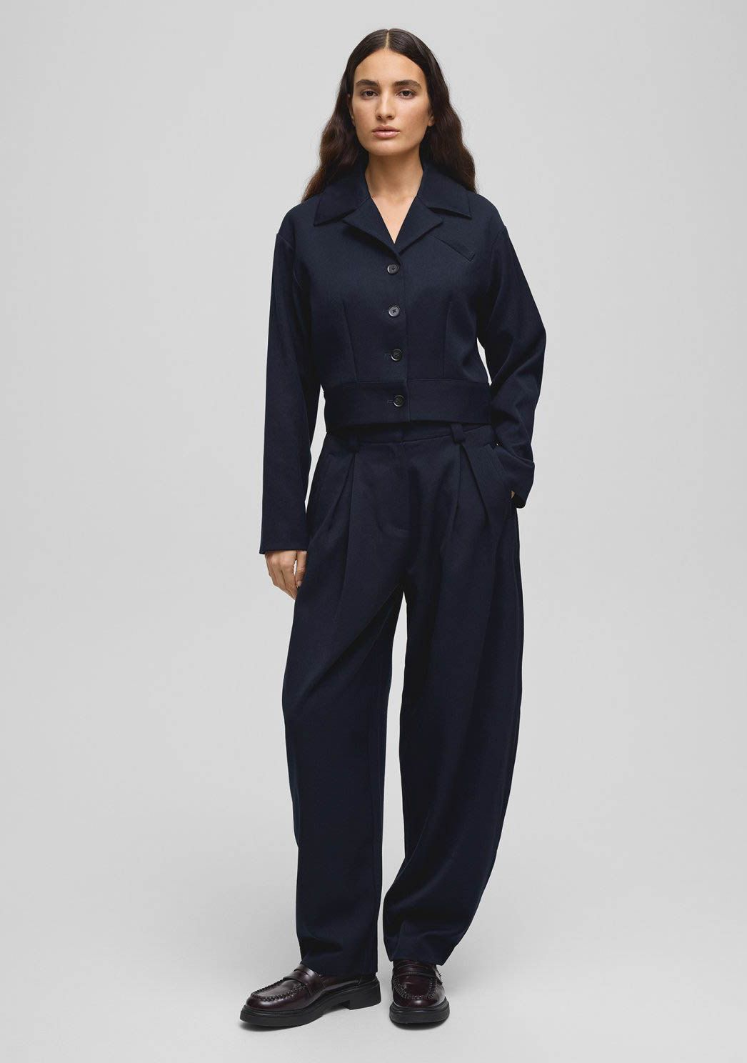 MSCH COPENHAGEN WIJDE PANTALON