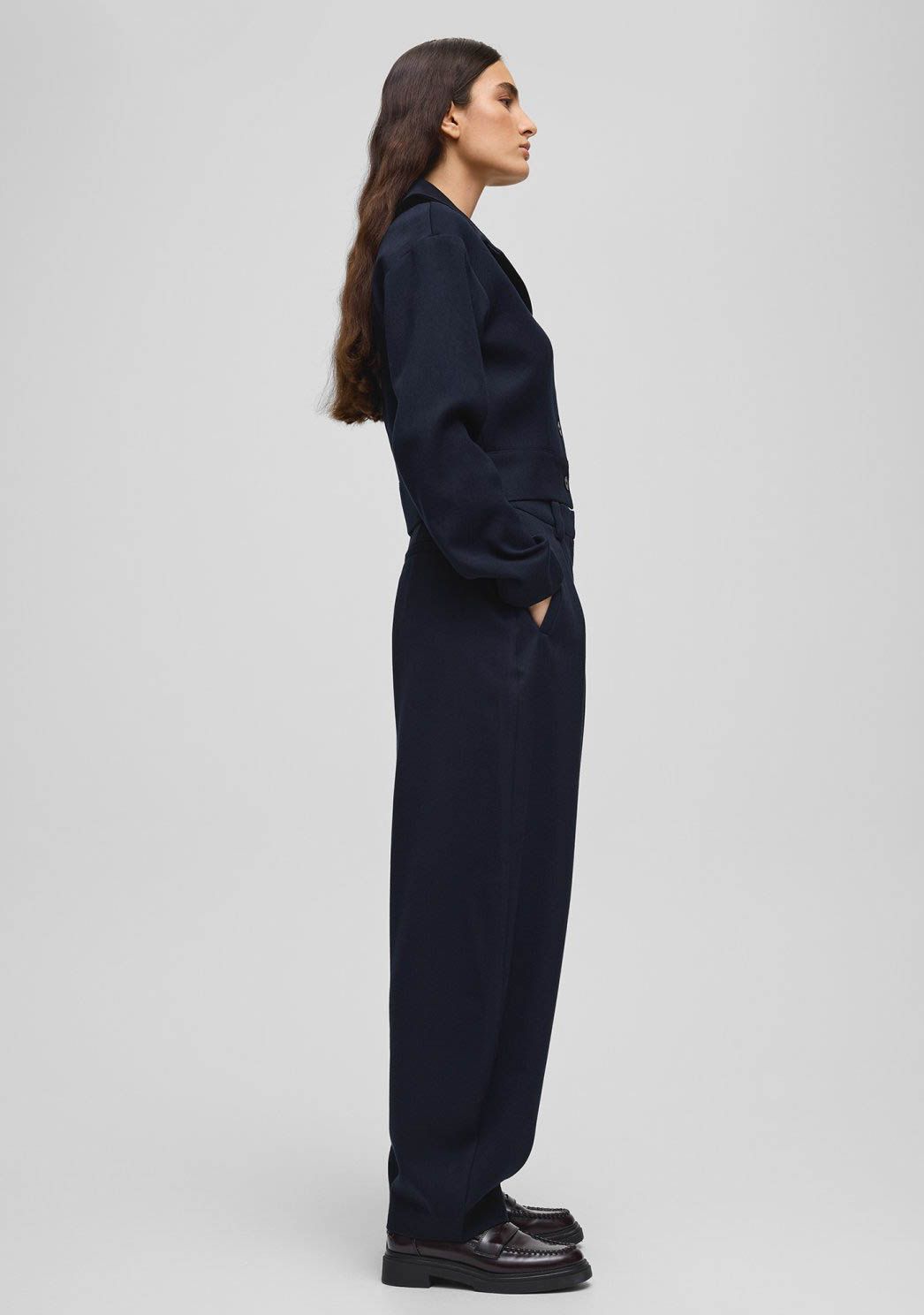 MSCH COPENHAGEN WIJDE PANTALON