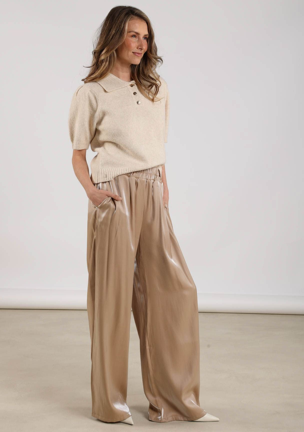NUKUS WIJDE PANTALON