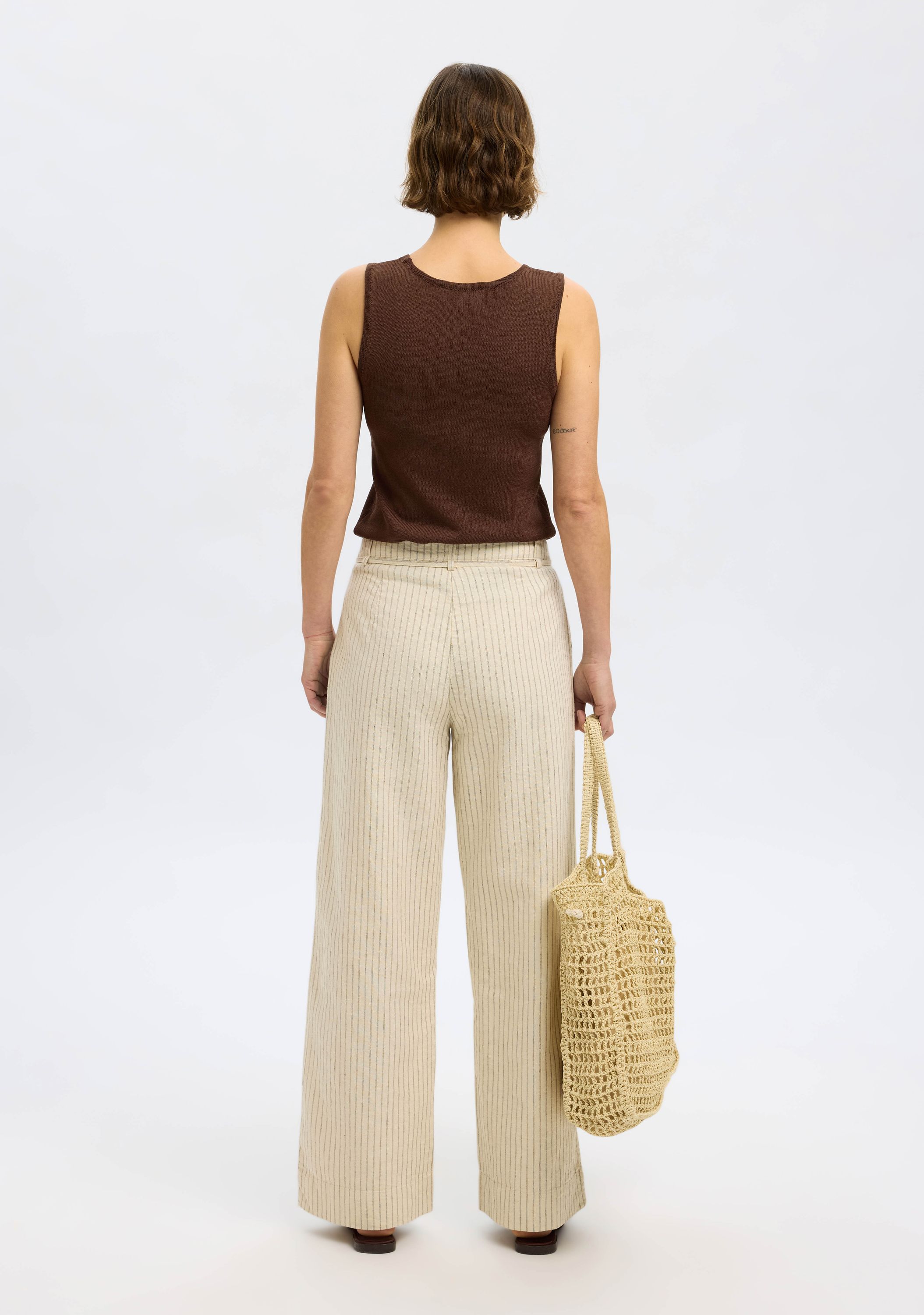 SELECTED FEMME WIJDE PANTALON