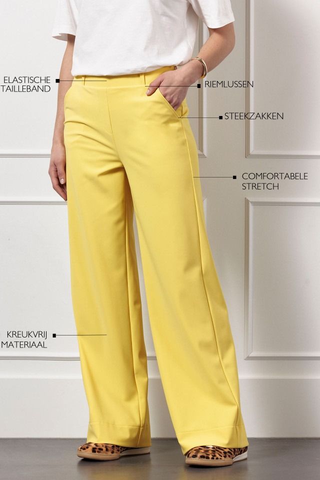 STUDIO ANNELOES WIJDE PANTALON