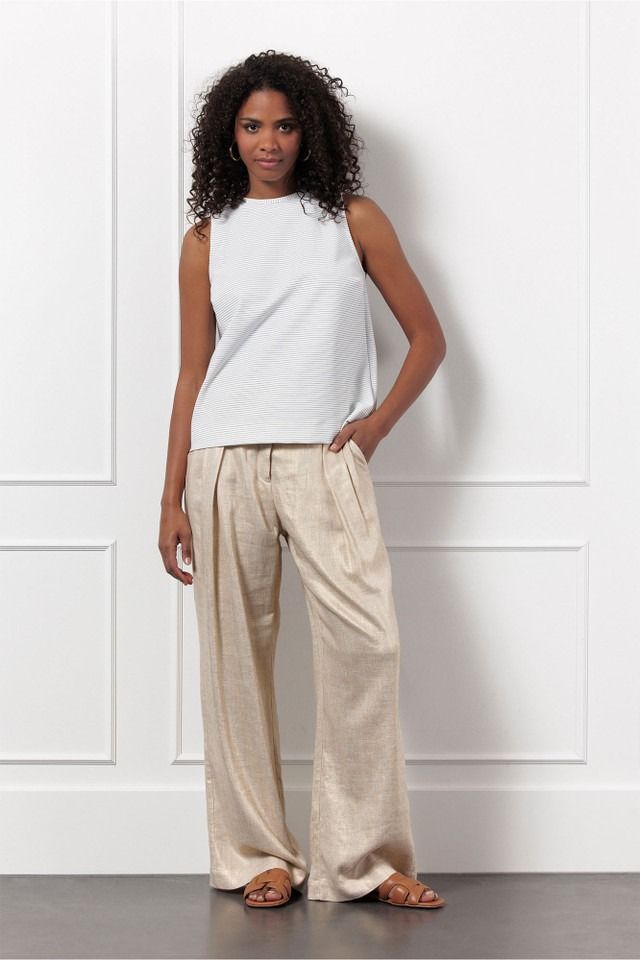 STUDIO ANNELOES WIJDE PANTALON