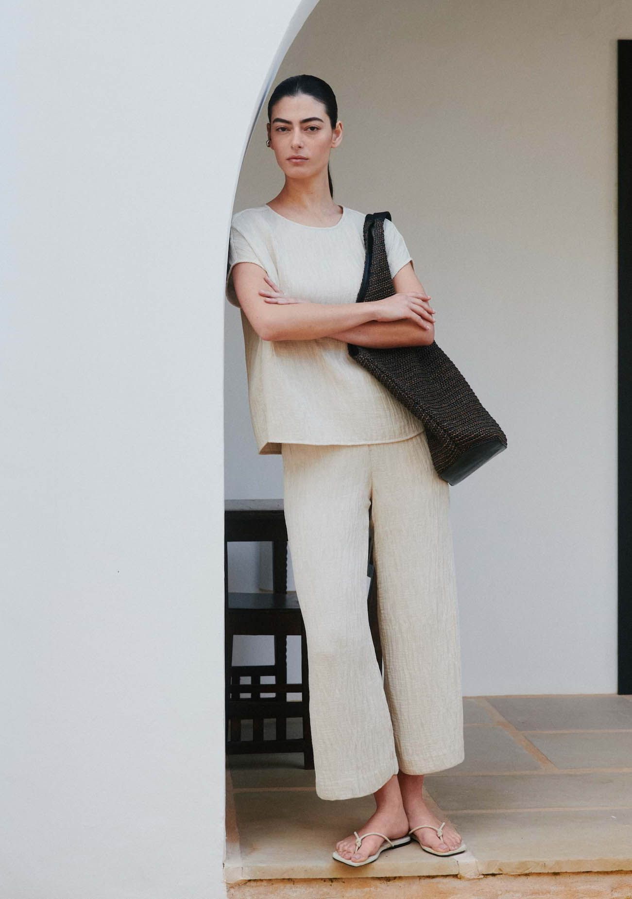 SOMEDAY WIJDE PANTALON