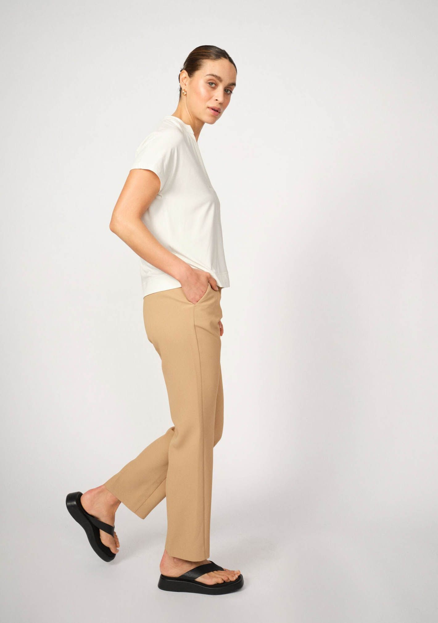 MOSMOSH WIJDE PANTALON