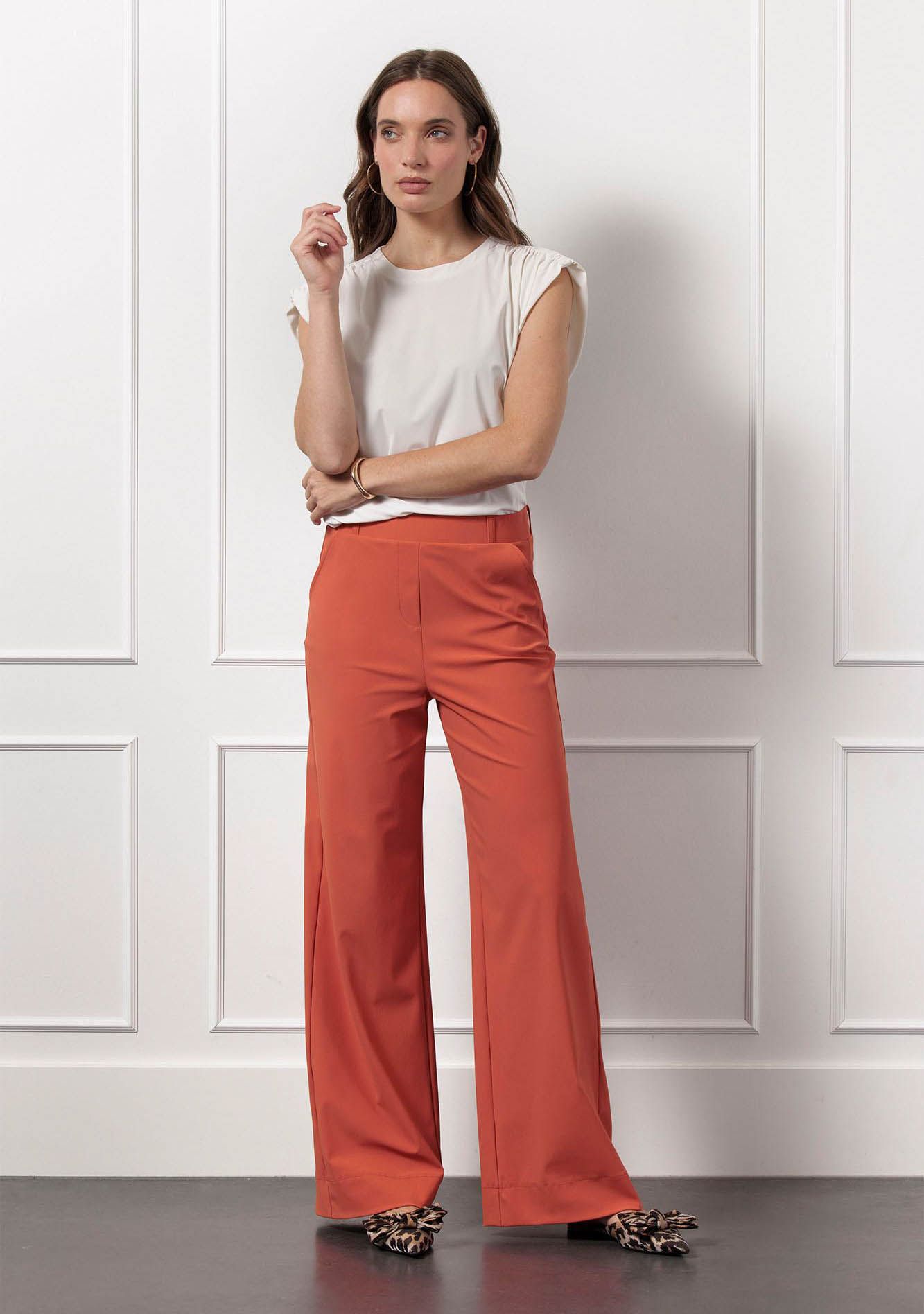 STUDIO ANNELOES WIJDE PANTALON