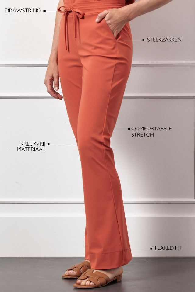 STUDIO ANNELOES WIJDE PANTALON