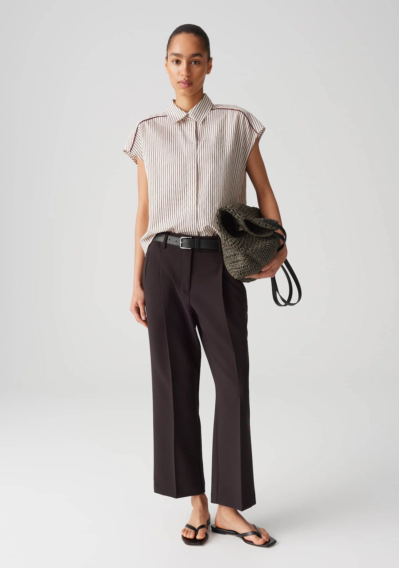 OPUS WIJDE PANTALON