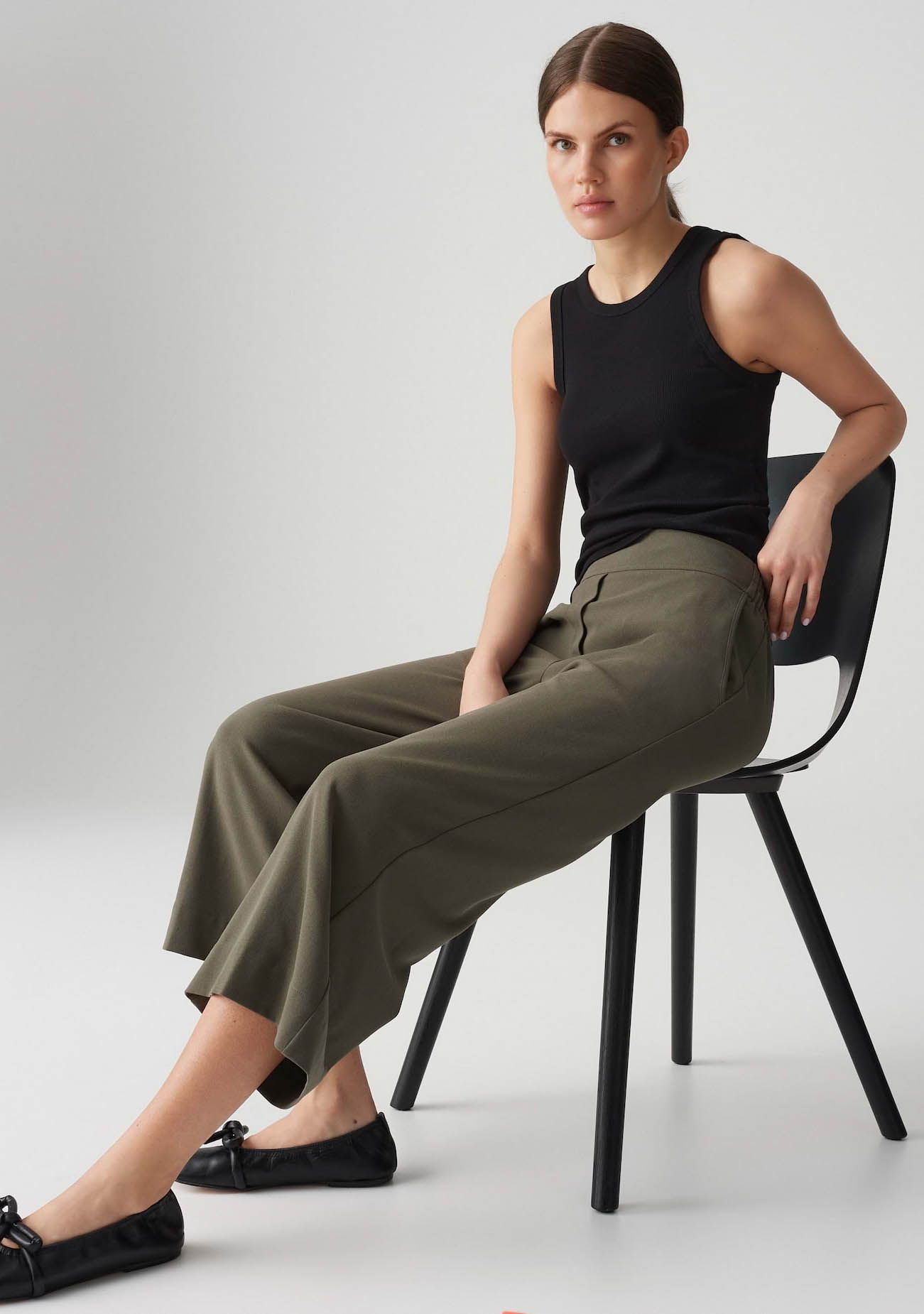 OPUS WIJDE PANTALON