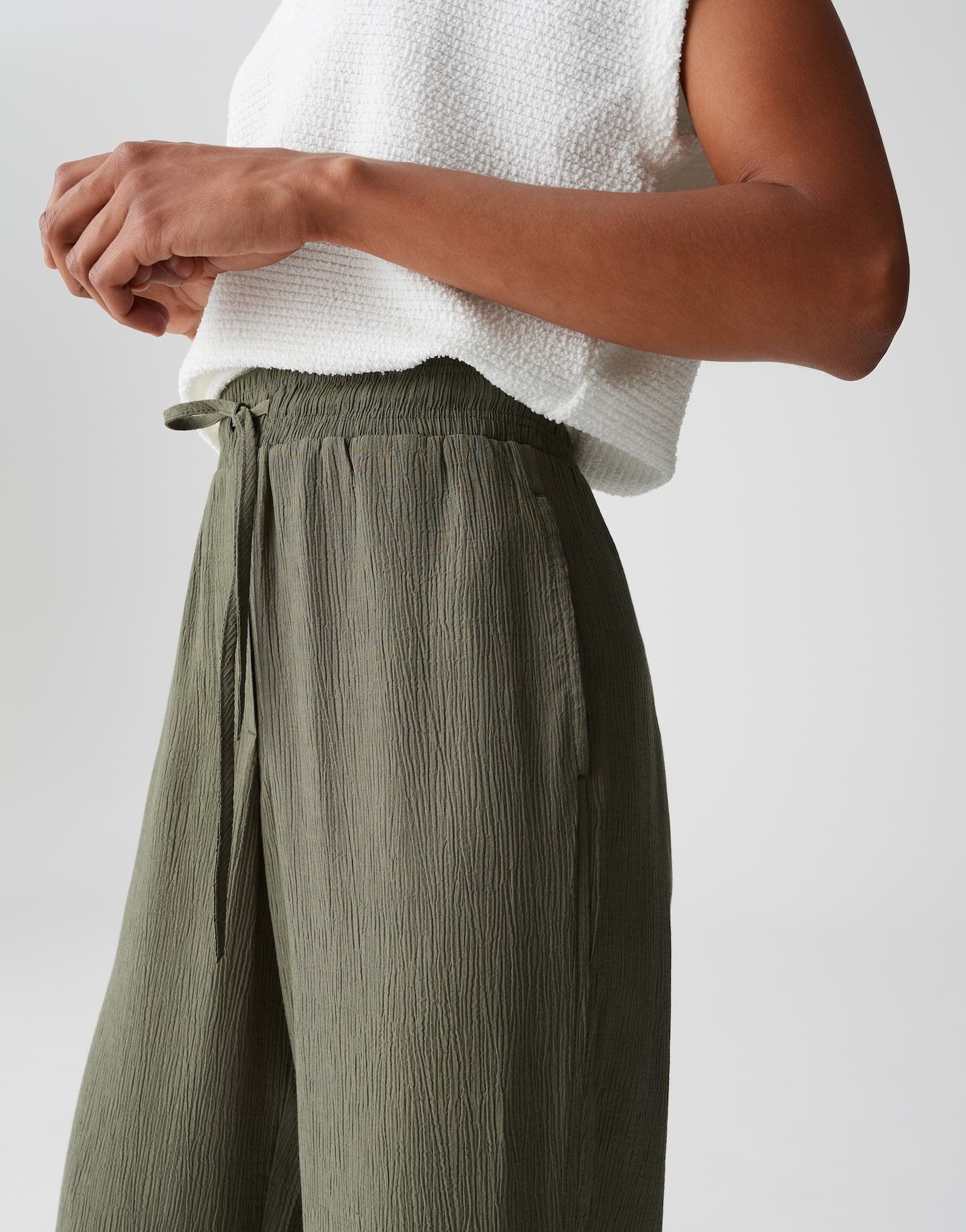 OPUS WIJDE PANTALON