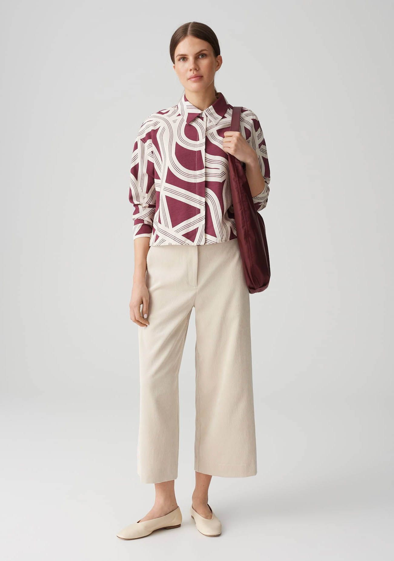 OPUS WIJDE PANTALON
