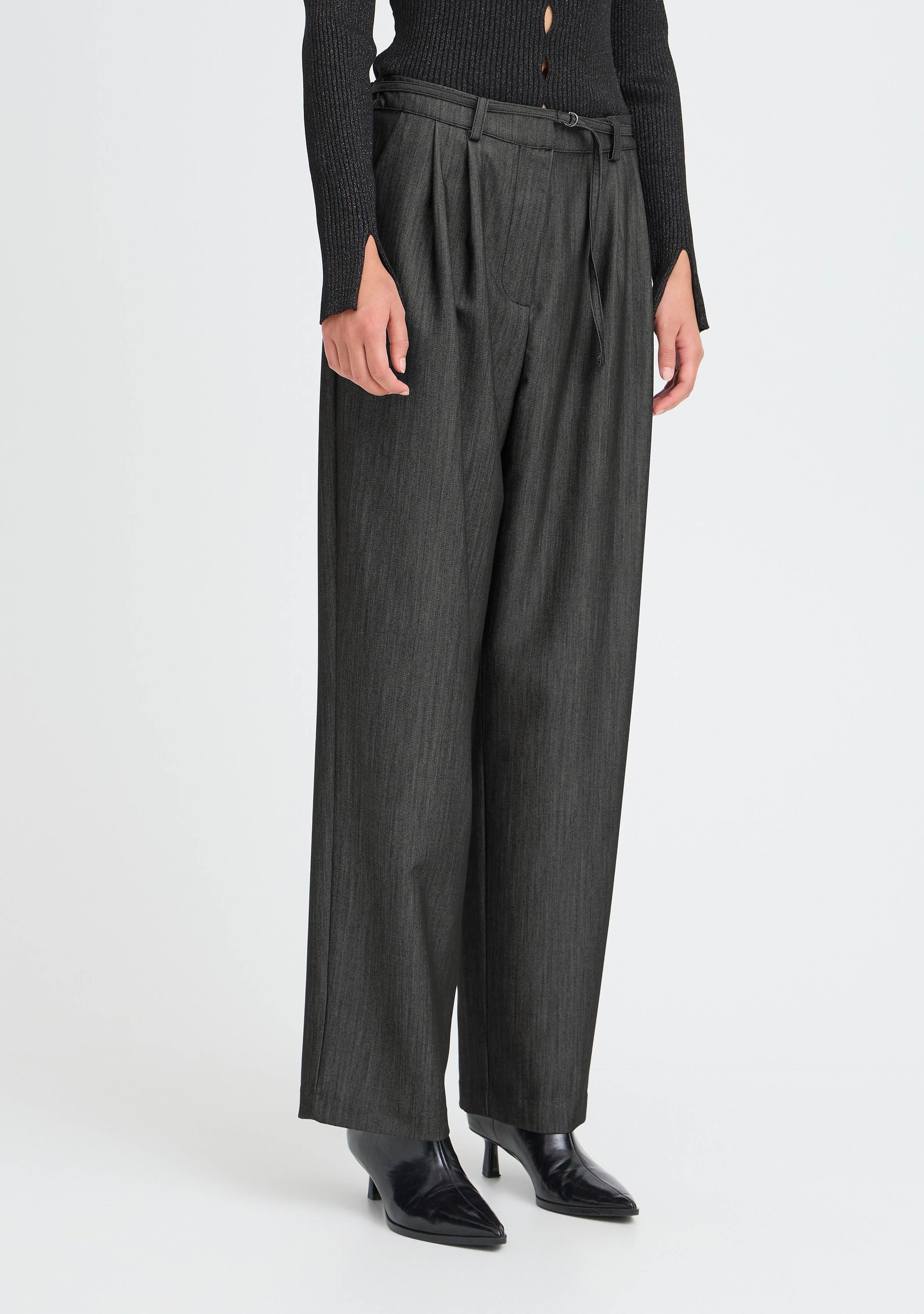 ICHI WIJDE PANTALON