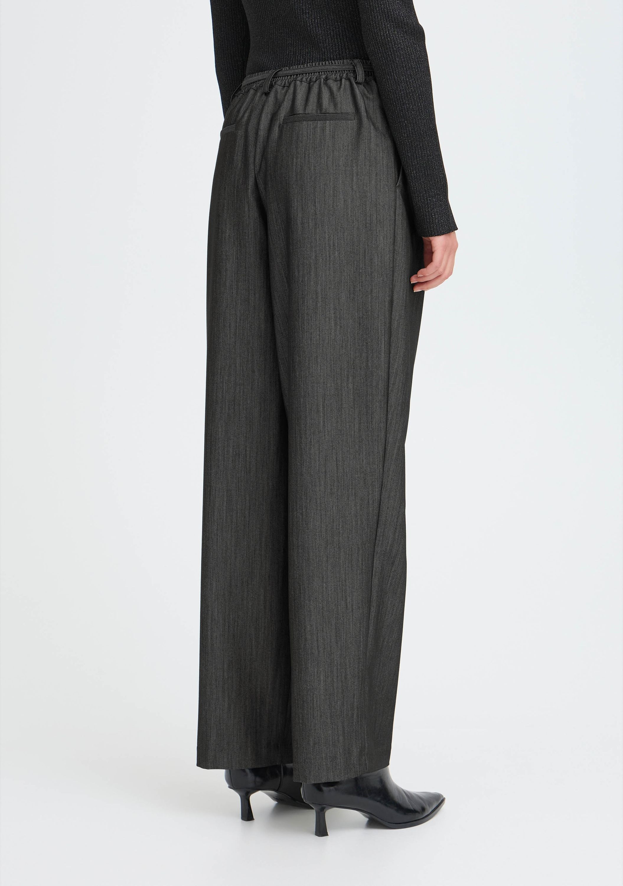 ICHI WIJDE PANTALON