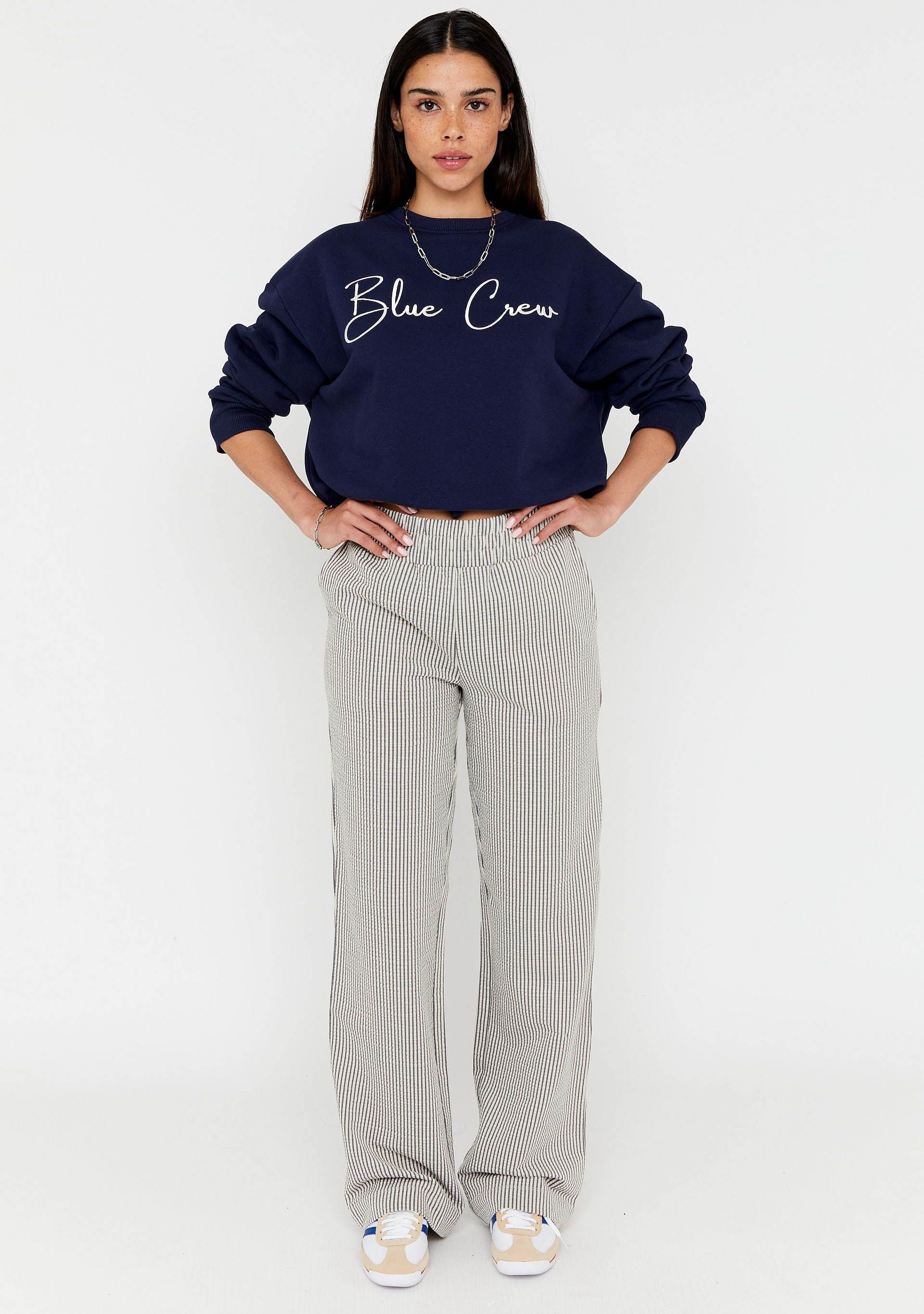 ANNA BLUE WIJDE PANTALON