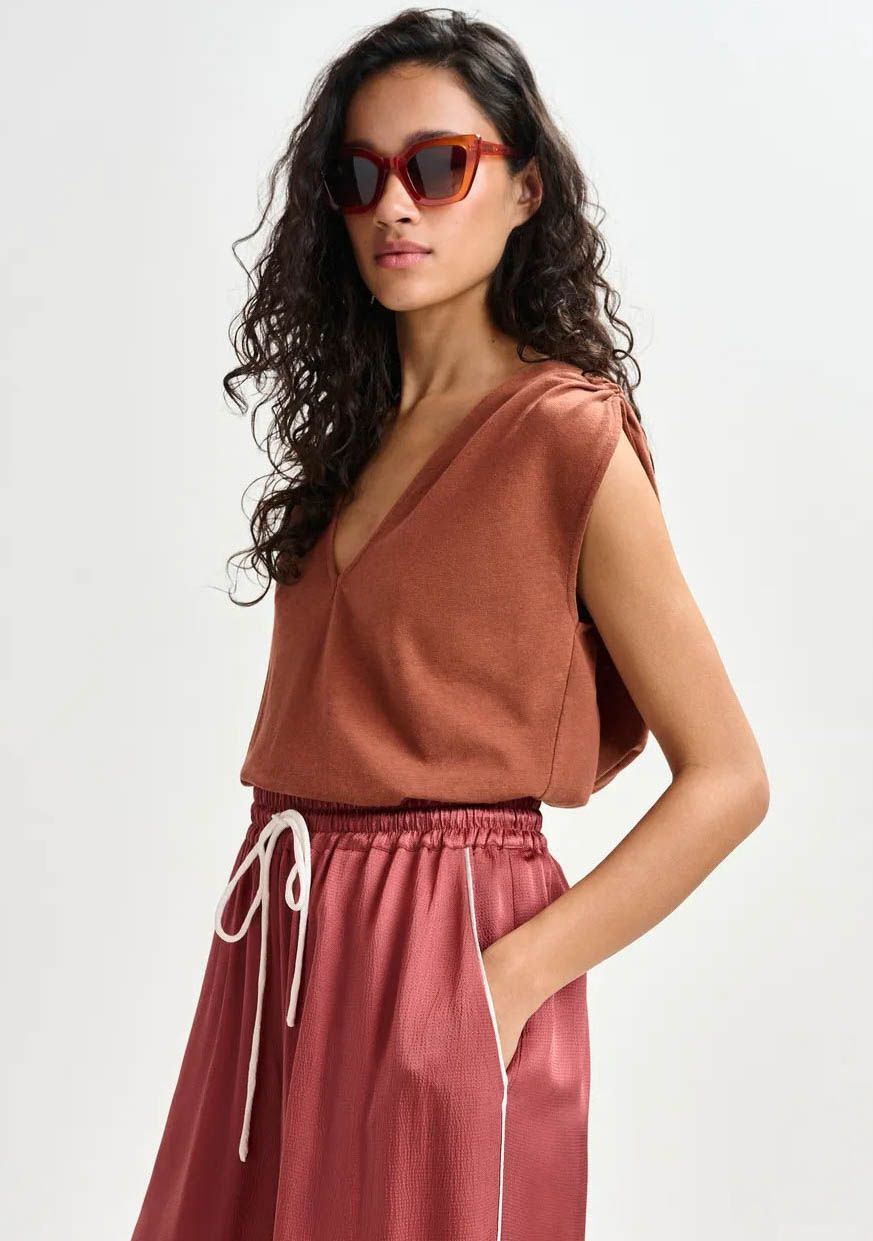 ESSENTIEL ANTWERP WIJDE PANTALON