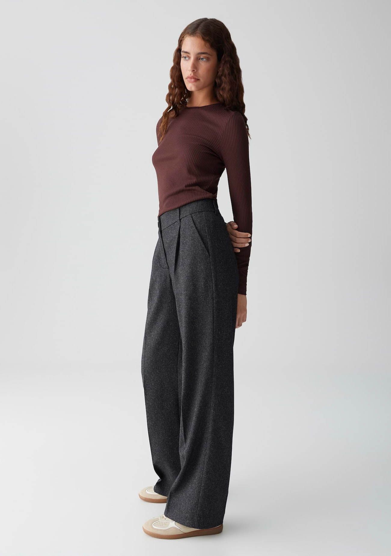 OPUS WIJDE PANTALON