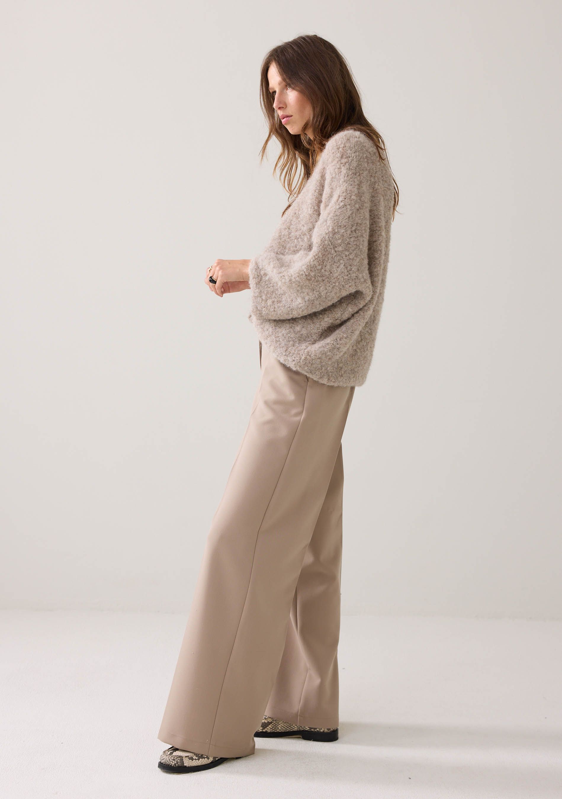 SUMMUM WIJDE PANTALON