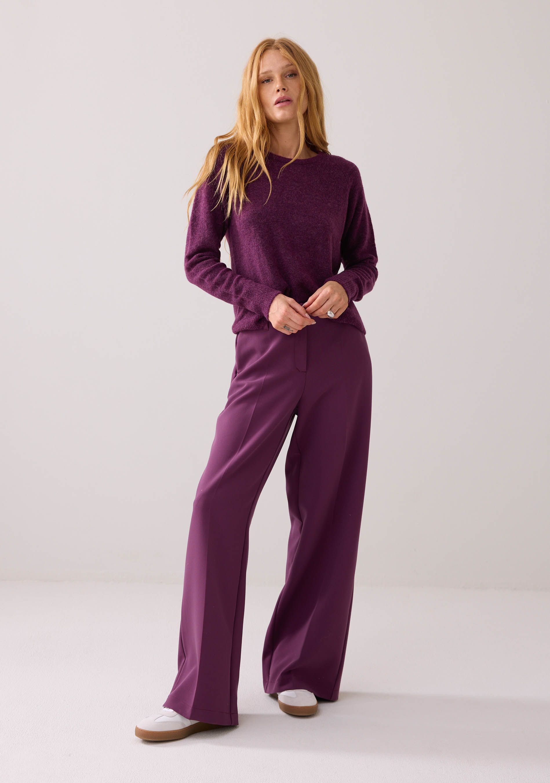 SUMMUM WIJDE PANTALON