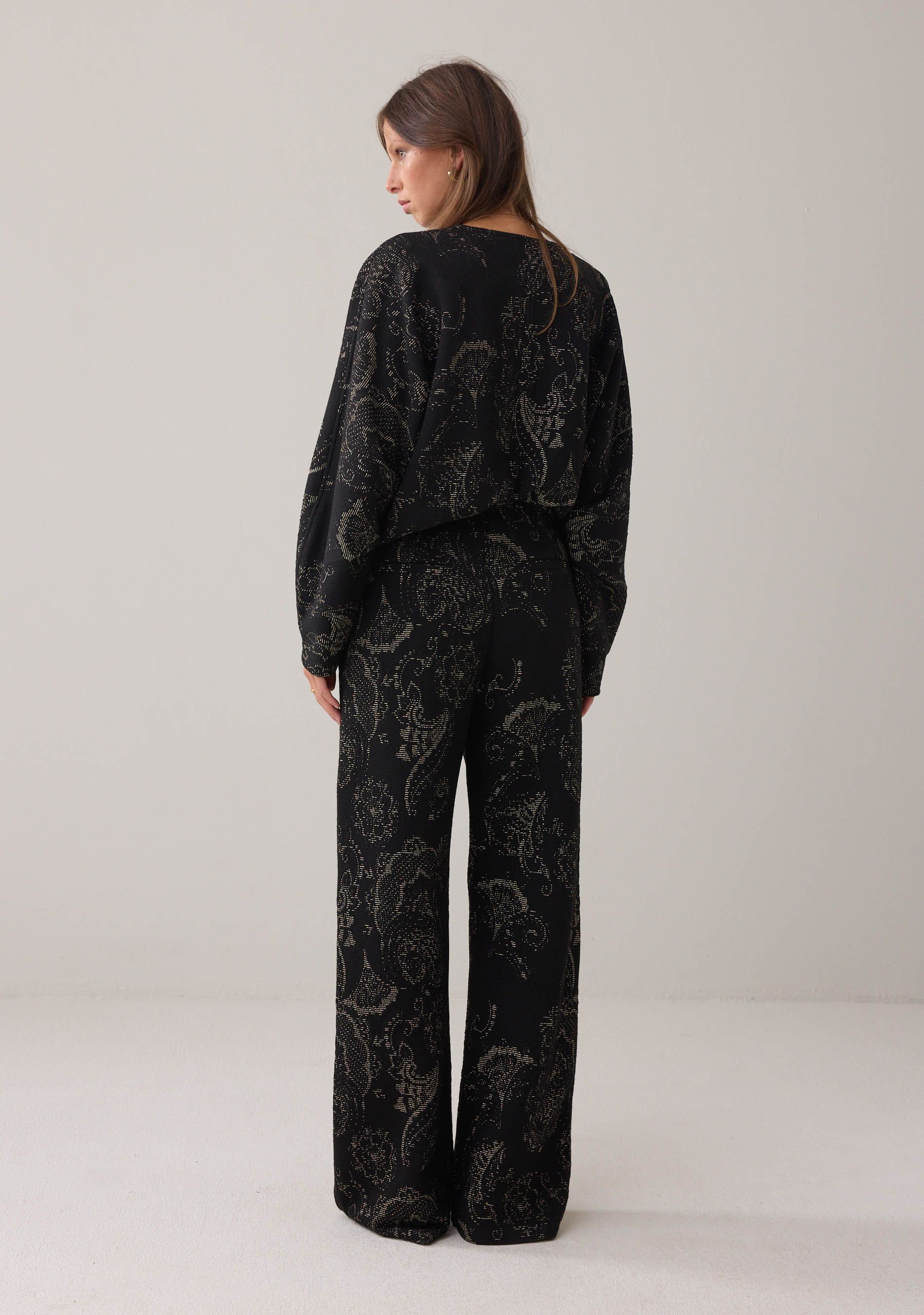 SUMMUM WIJDE PANTALON