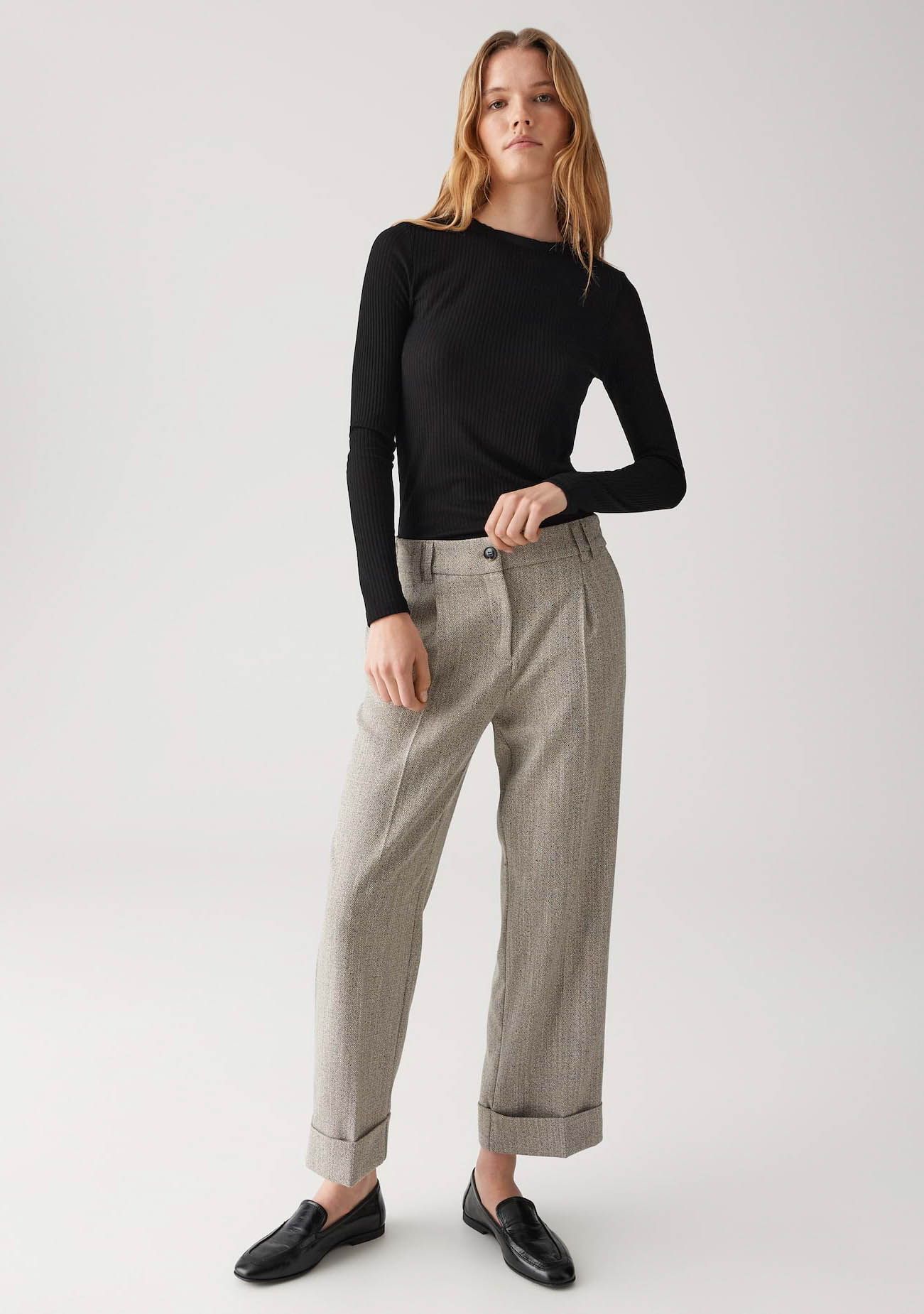 OPUS WIJDE PANTALON