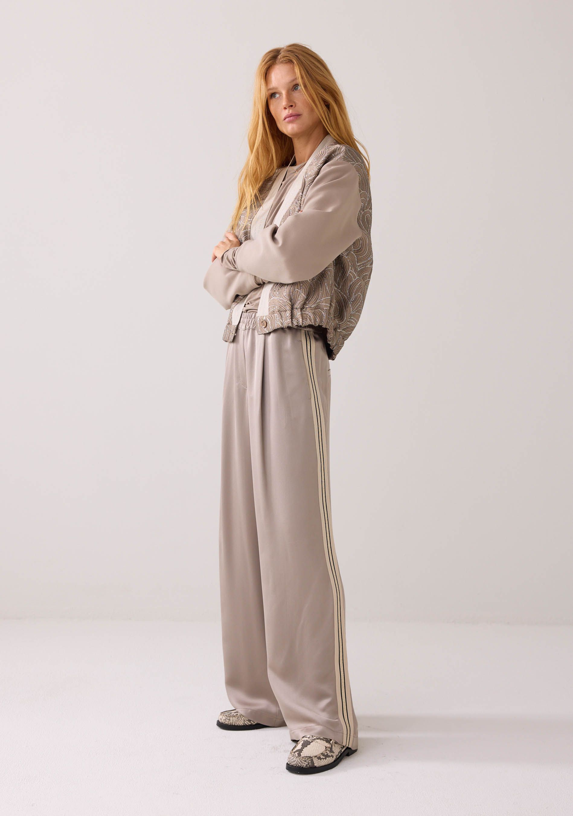 SUMMUM WIJDE PANTALON