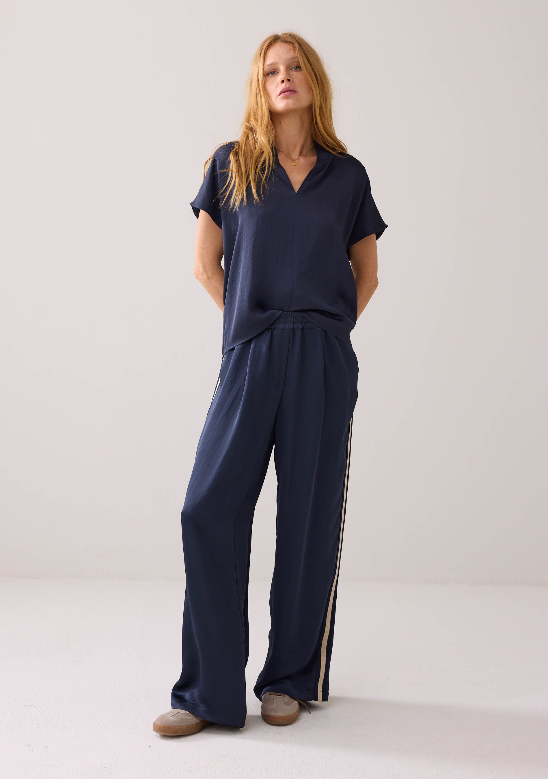 SUMMUM WIJDE PANTALON