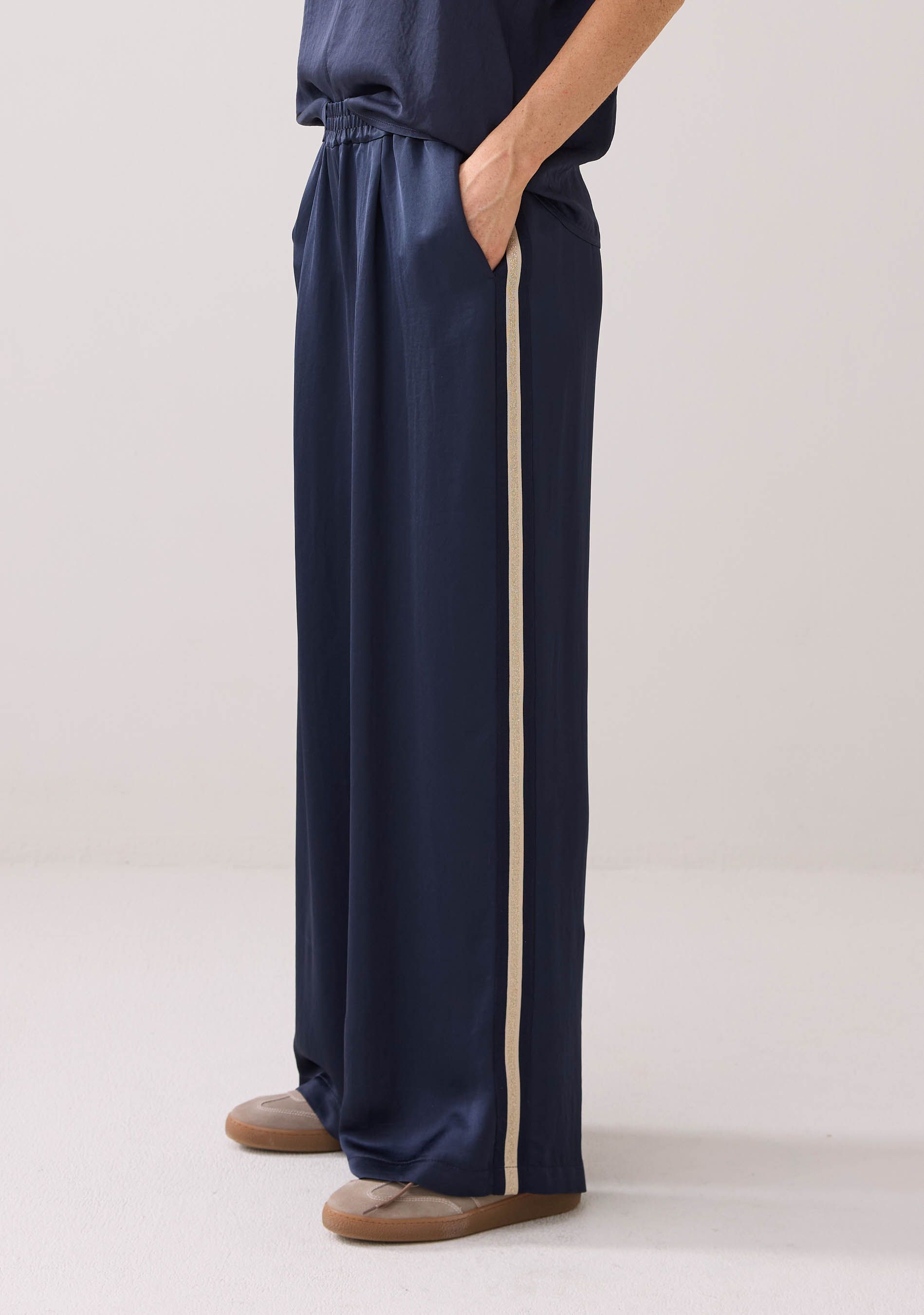SUMMUM WIJDE PANTALON