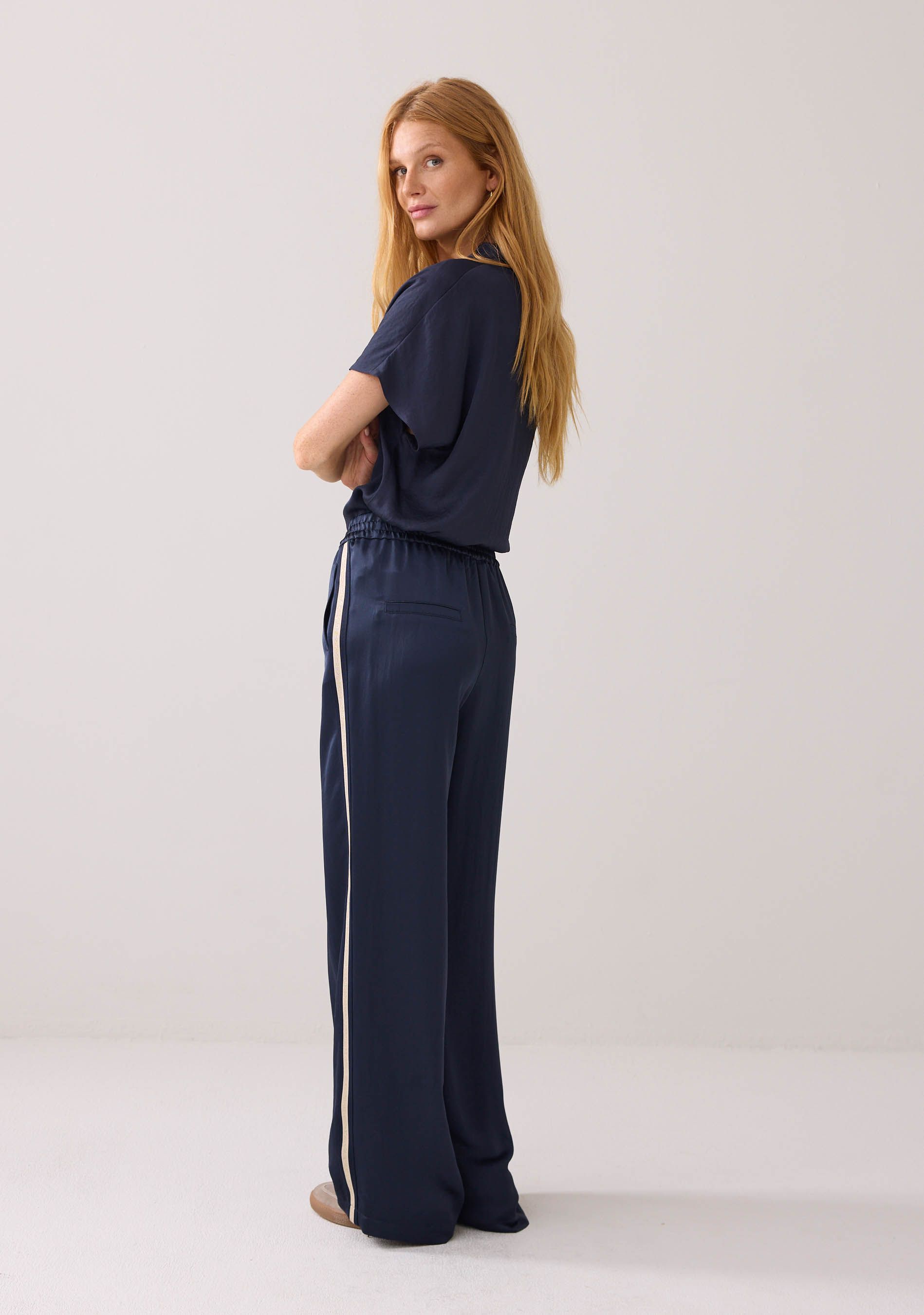 SUMMUM WIJDE PANTALON