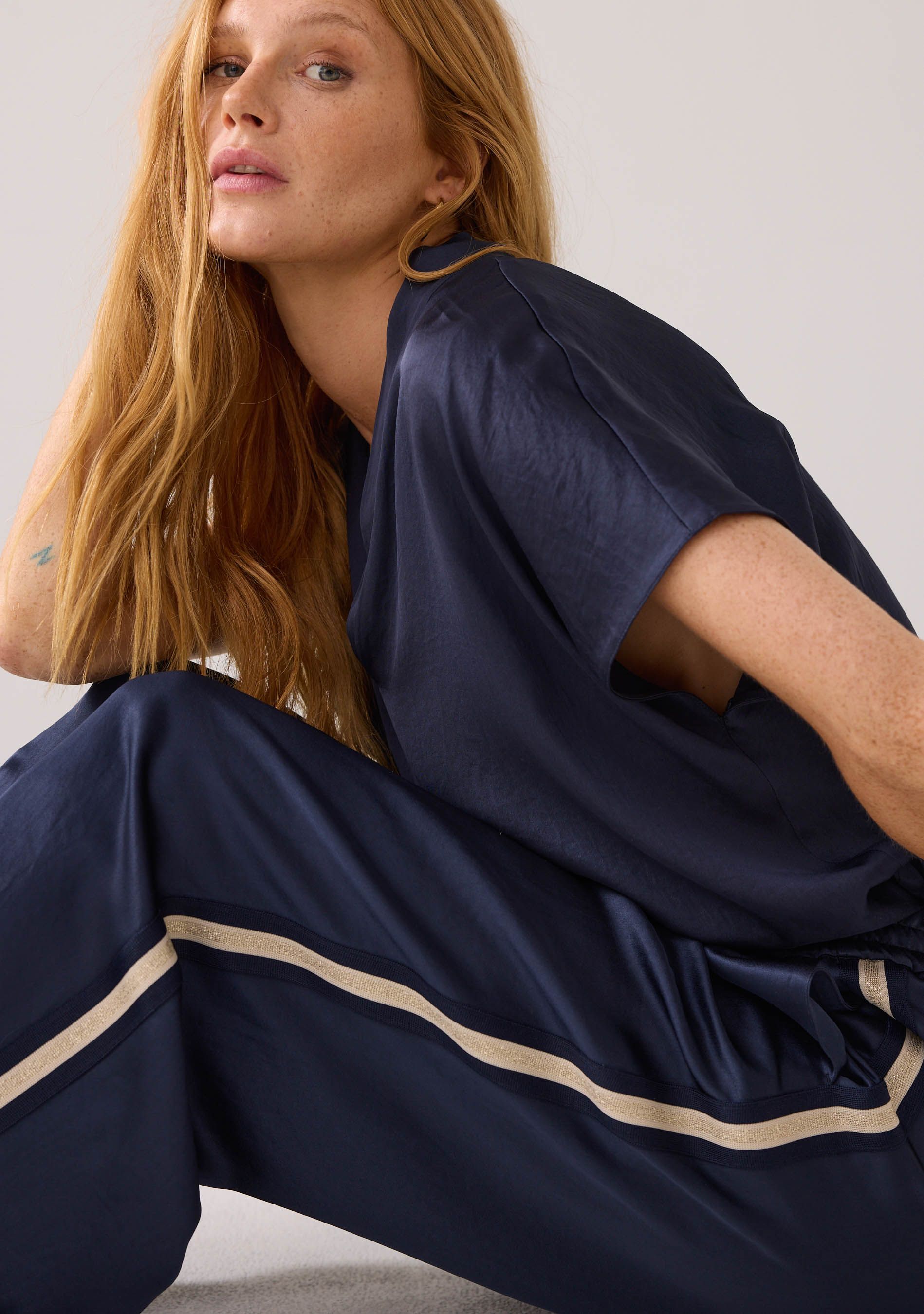 SUMMUM WIJDE PANTALON