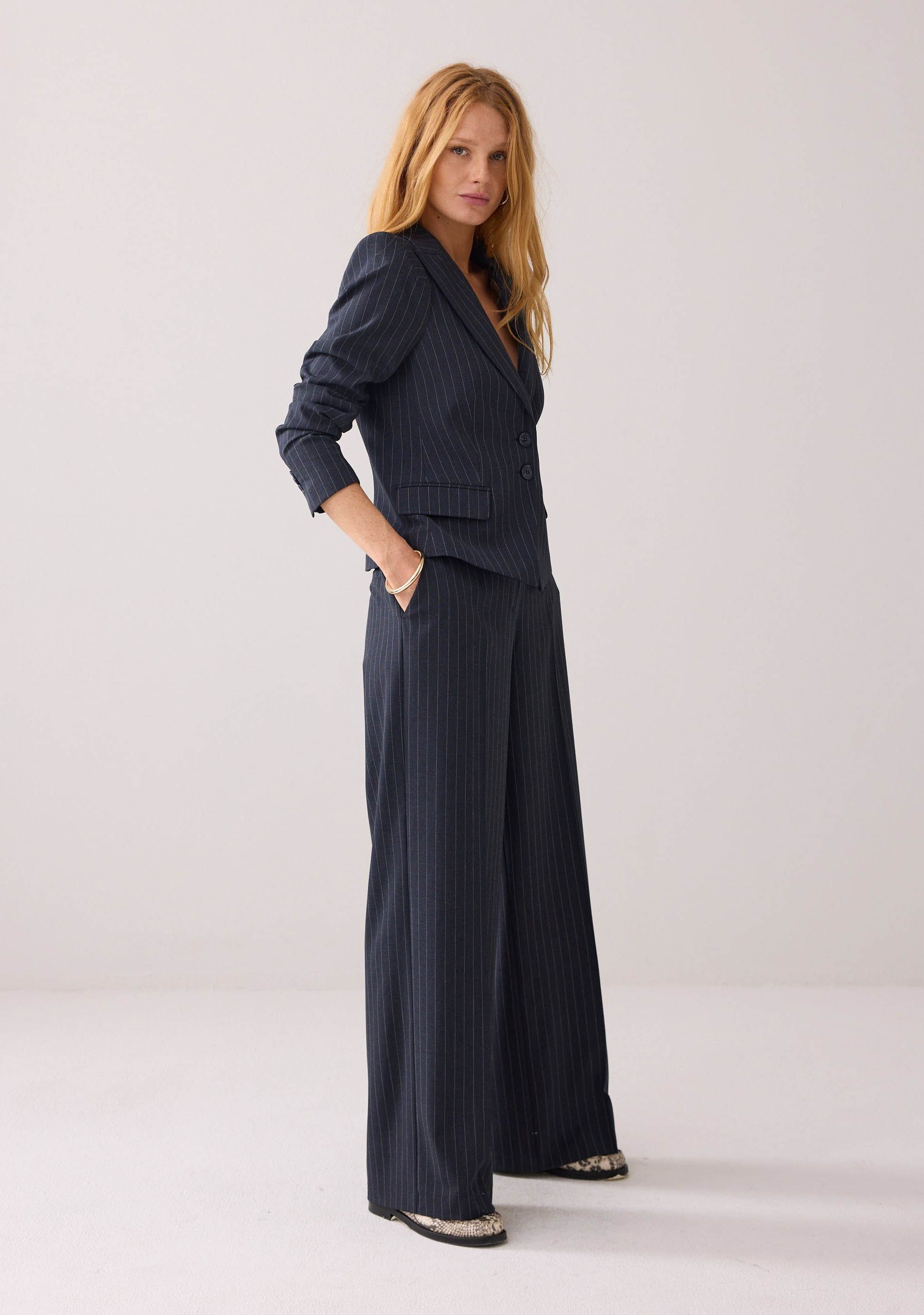 SUMMUM WIJDE PANTALON