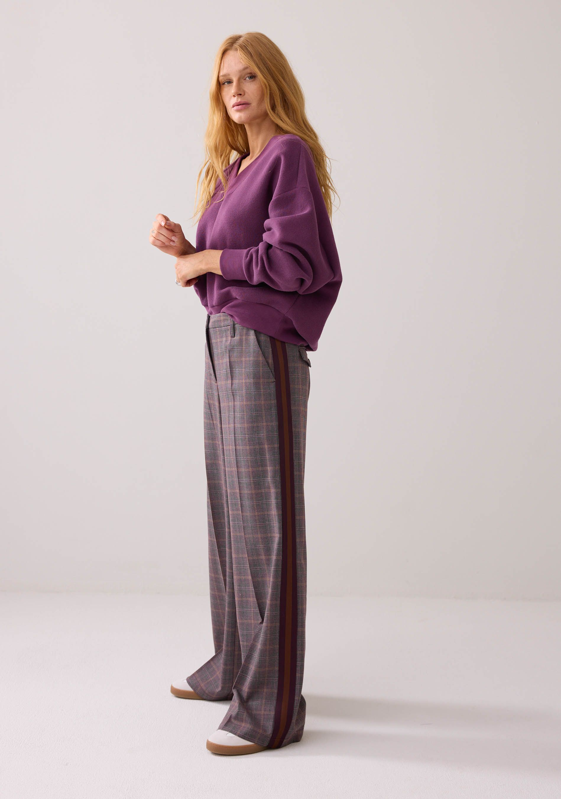 SUMMUM WIJDE PANTALON