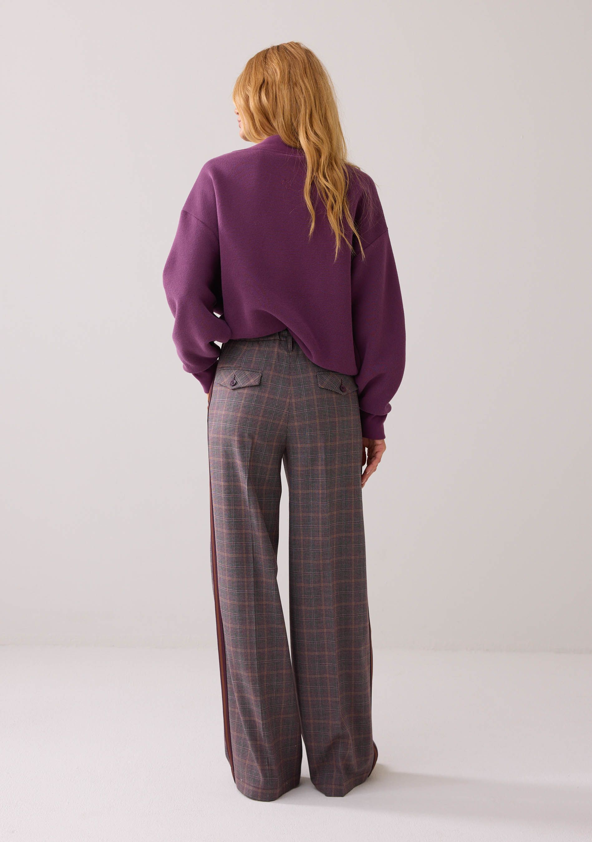 SUMMUM WIJDE PANTALON