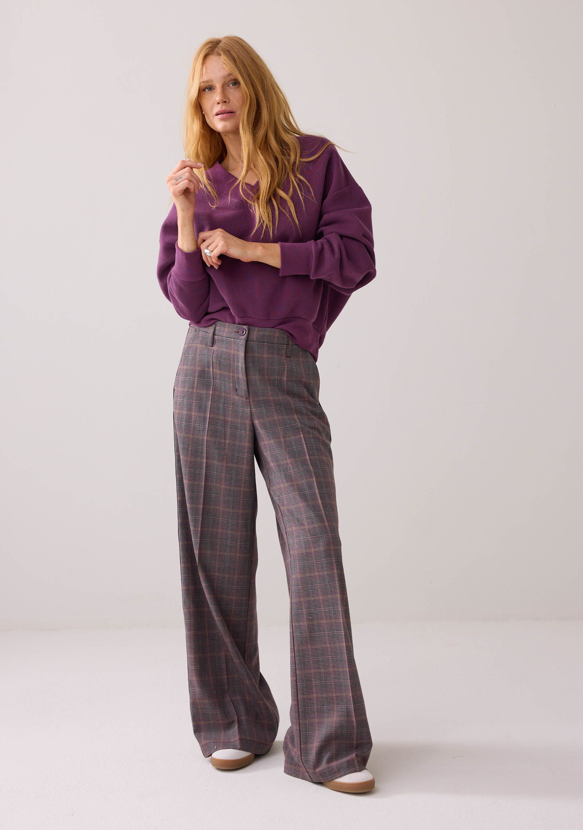 SUMMUM WIJDE PANTALON
