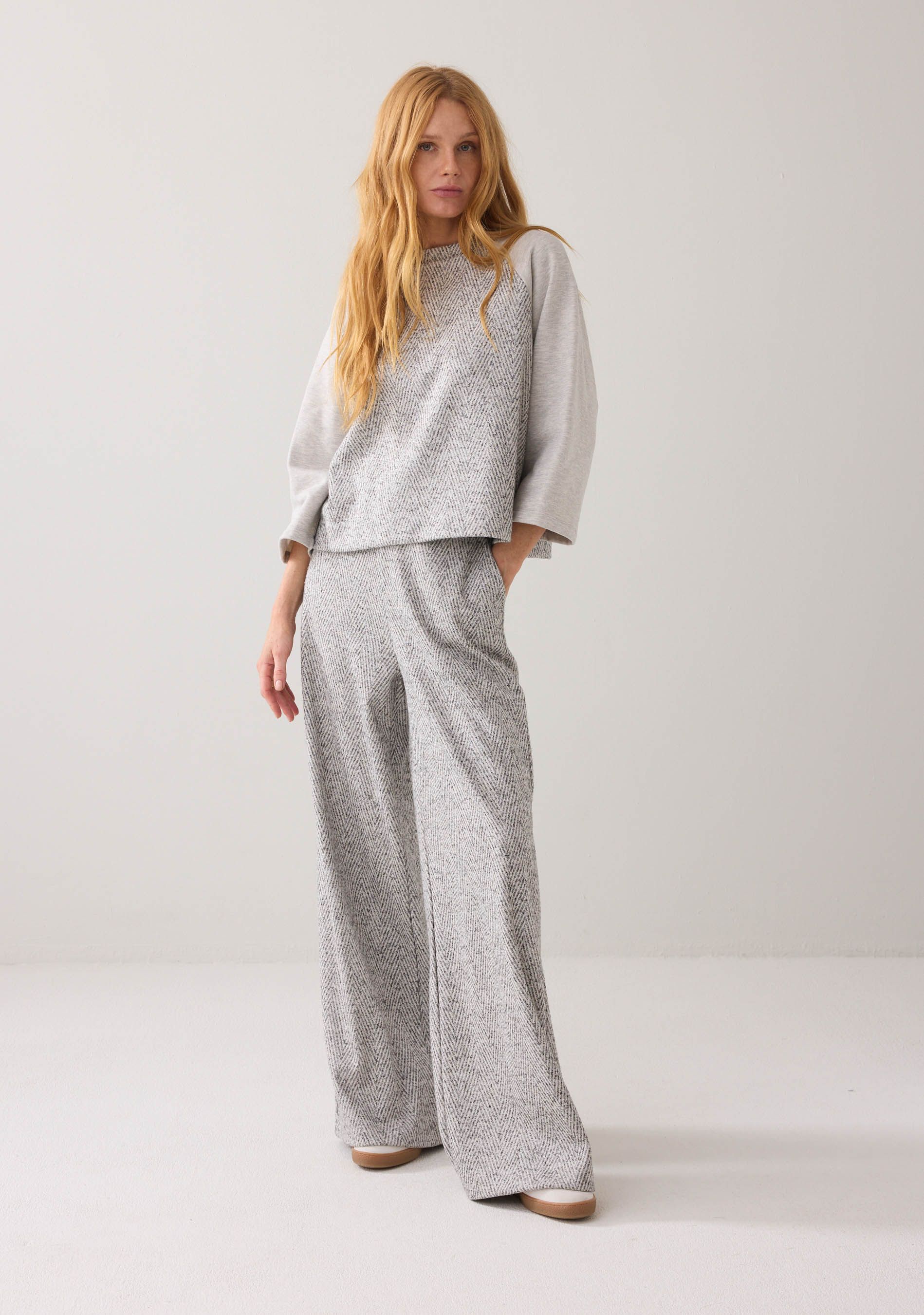 SUMMUM WIJDE PANTALON