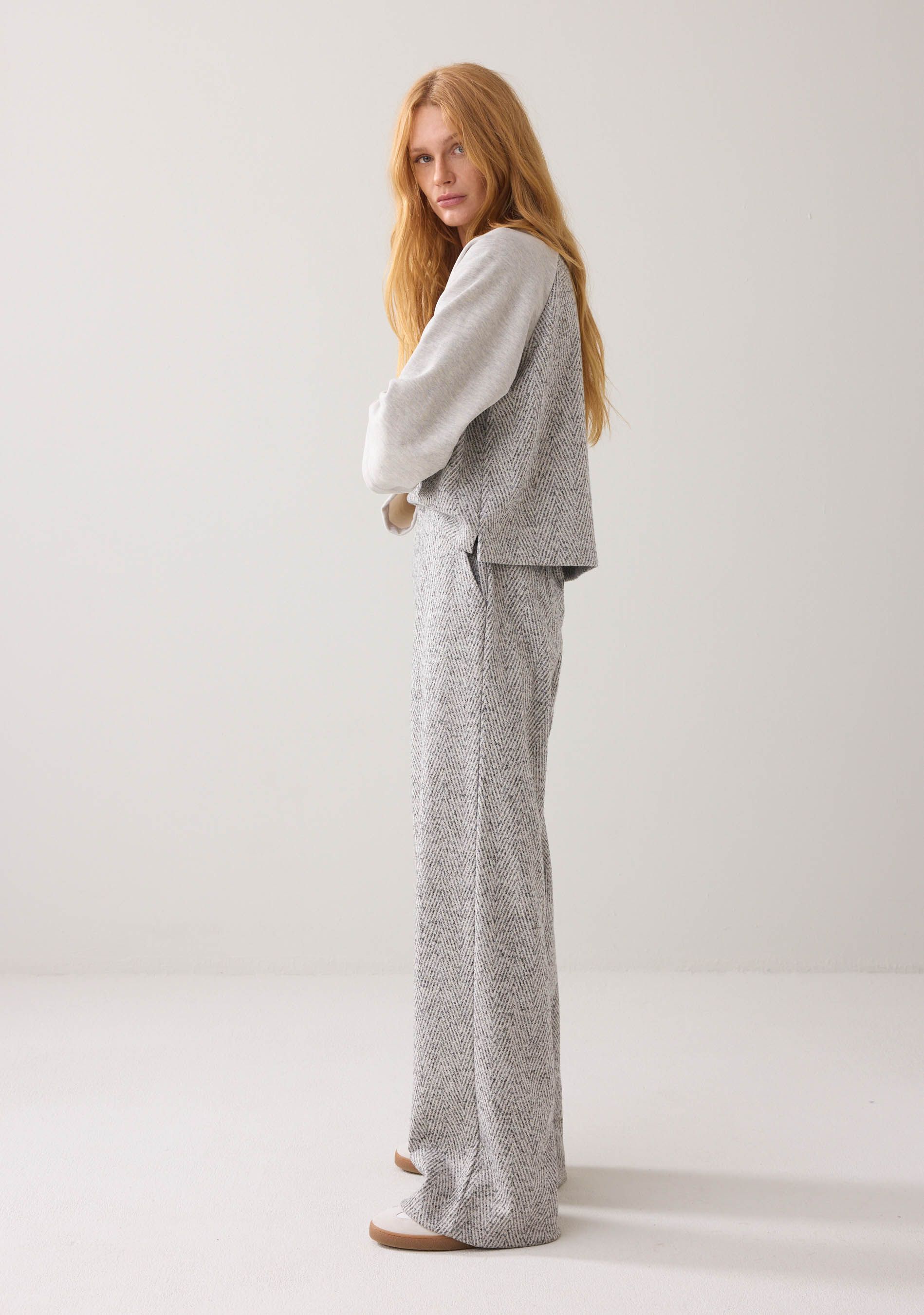 SUMMUM WIJDE PANTALON