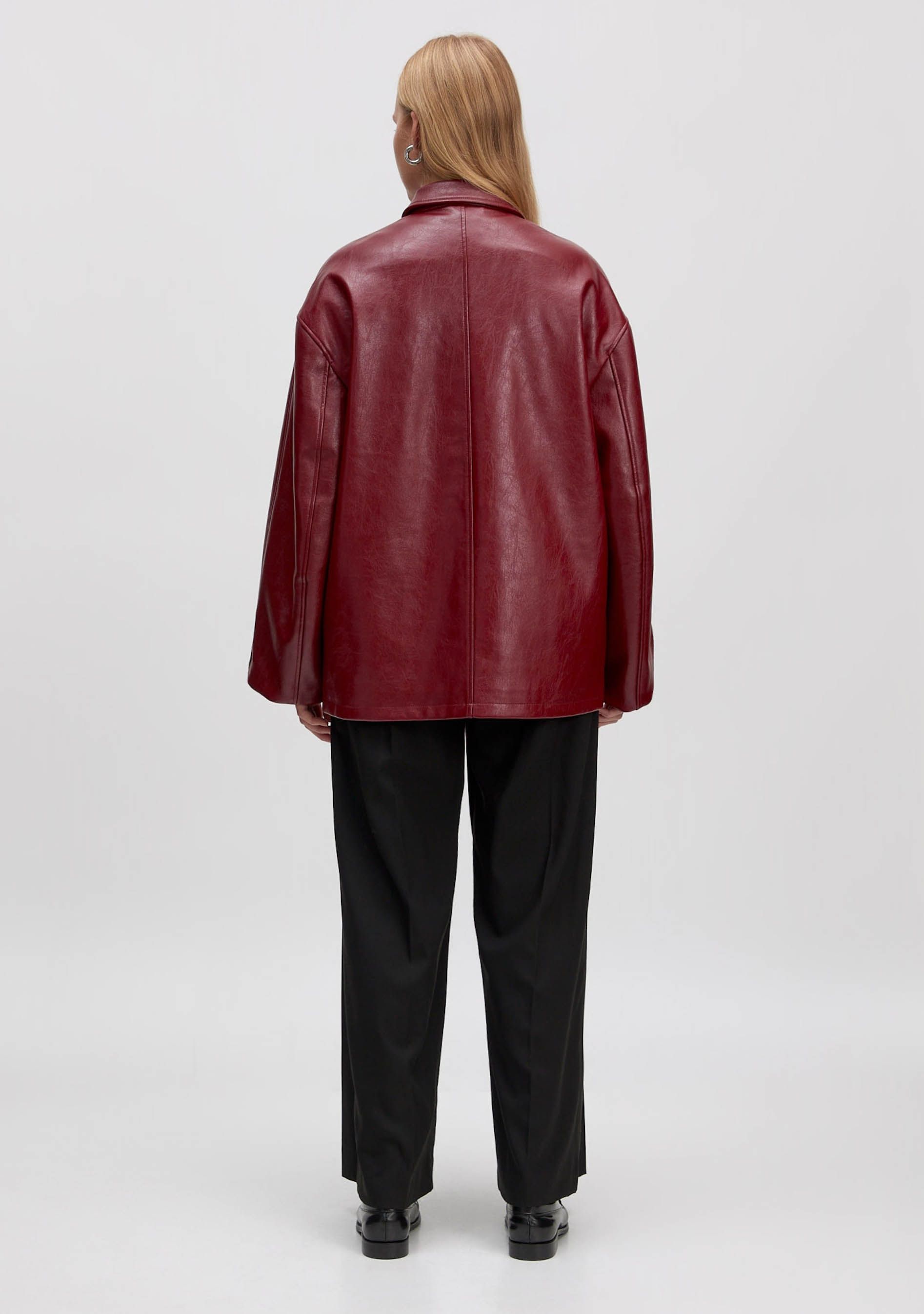 EDITED LEER/SUEDE JACK