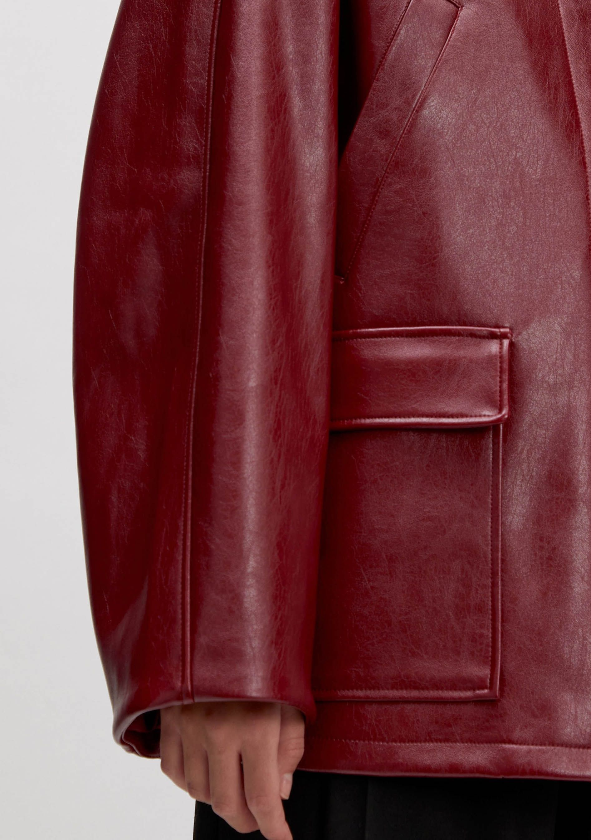 EDITED LEER/SUEDE JACK