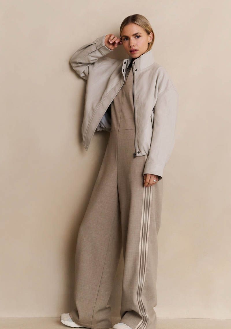 YAYA LEER/SUEDE JACK