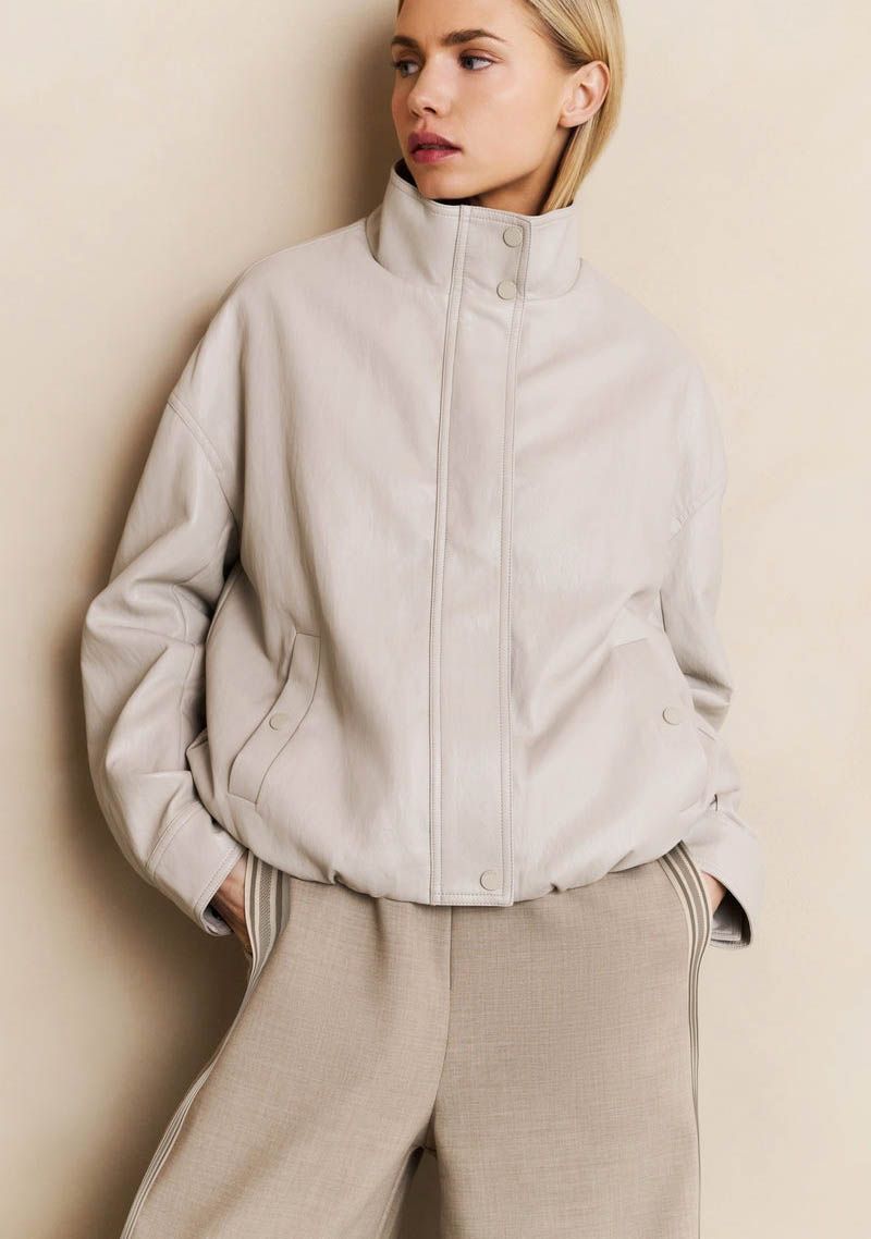 YAYA LEER/SUEDE JACK