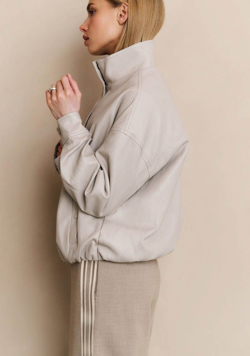 YAYA LEER/SUEDE JACK