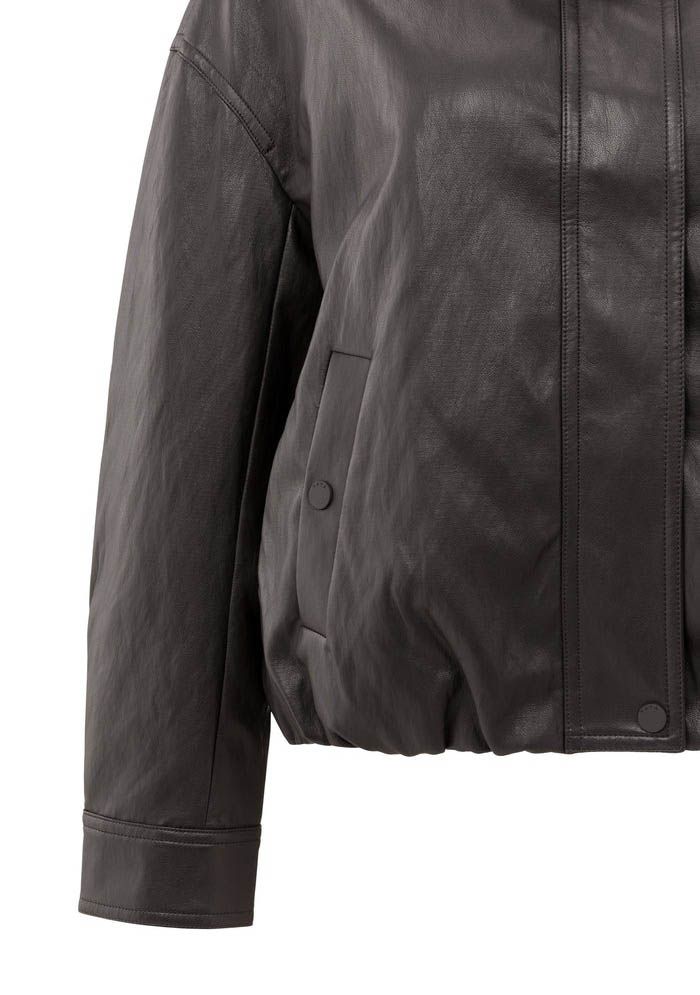 YAYA LEER/SUEDE JACK