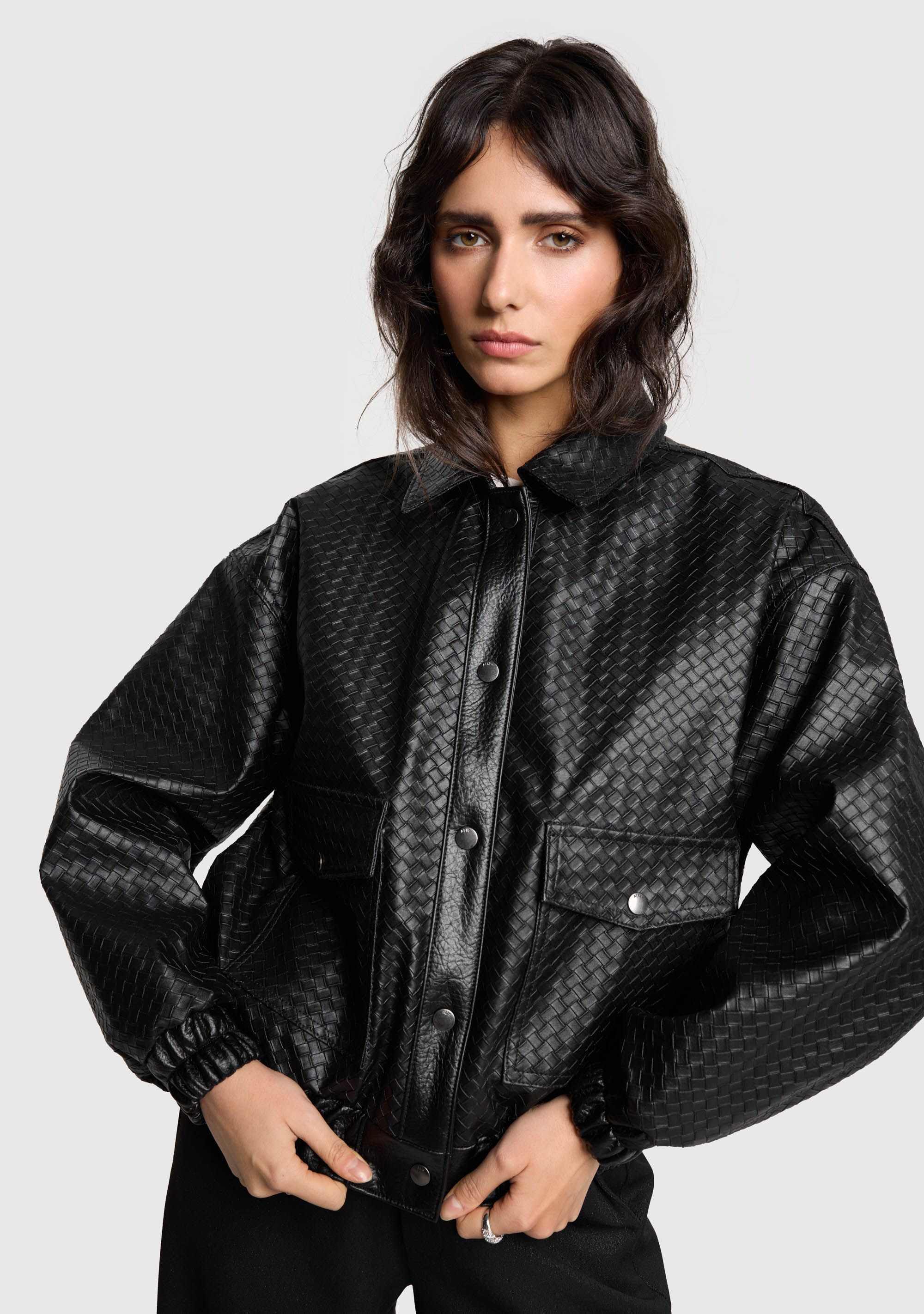 ALIX THE LABEL LEER/SUEDE JACK