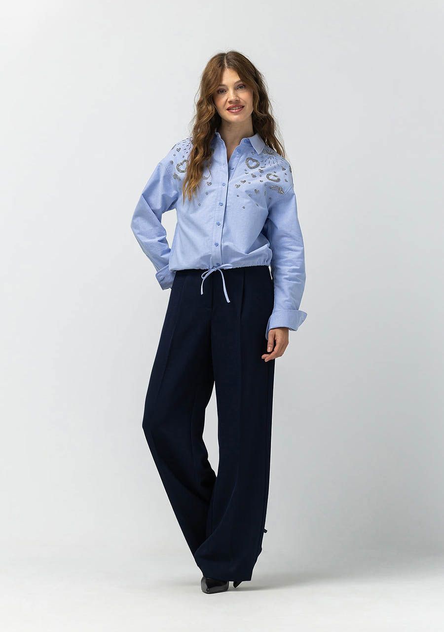 LABEL DOT WIJDE PANTALON