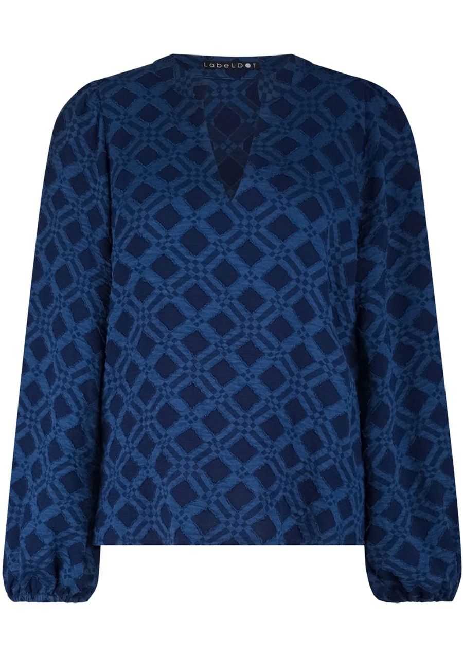 LABEL DOT BLOUSE