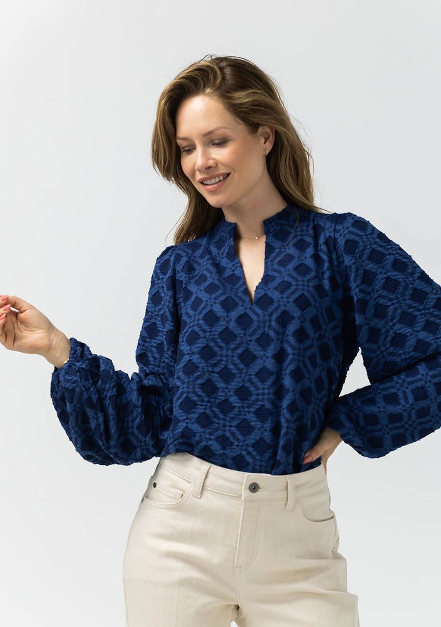 LABEL DOT BLOUSE