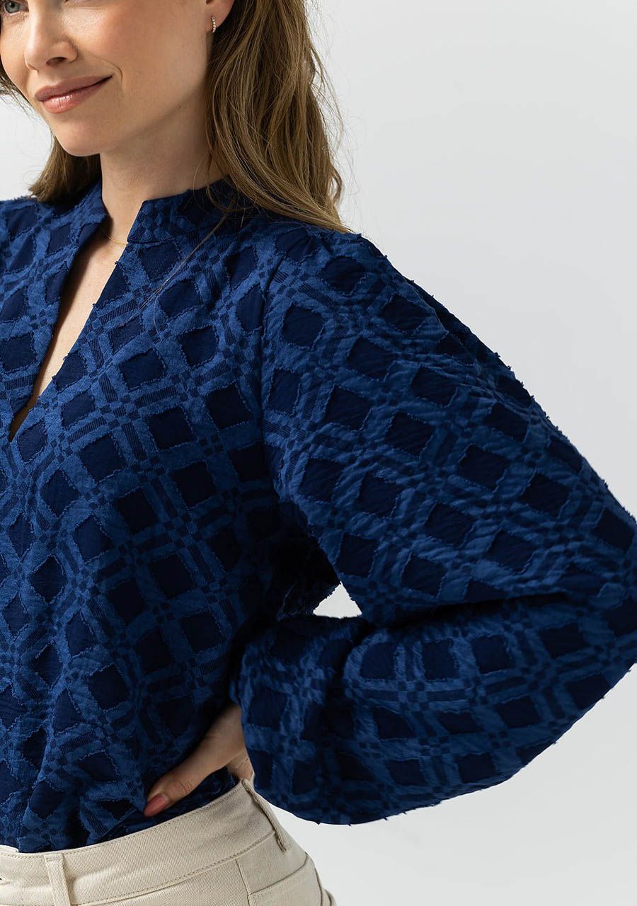 LABEL DOT BLOUSE