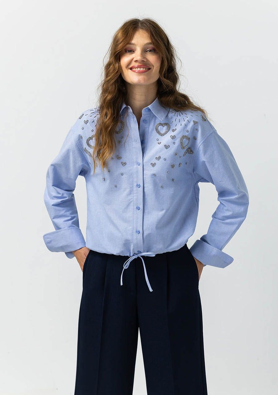 LABEL DOT BLOUSE