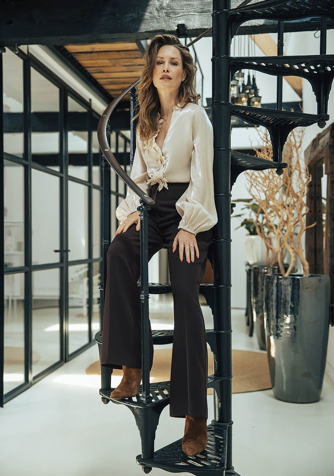 LABEL DOT BLOUSE