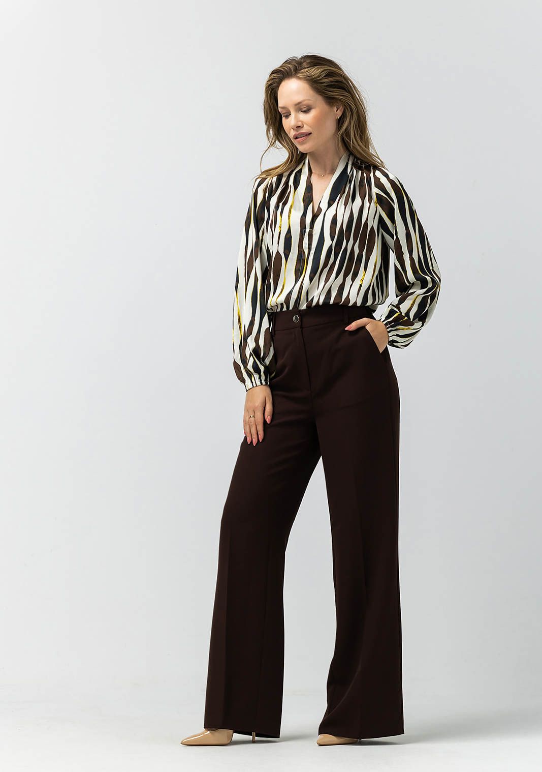 LABEL DOT BLOUSE
