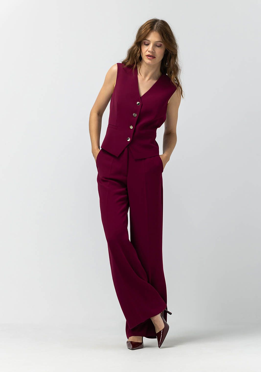 LABEL DOT WIJDE PANTALON